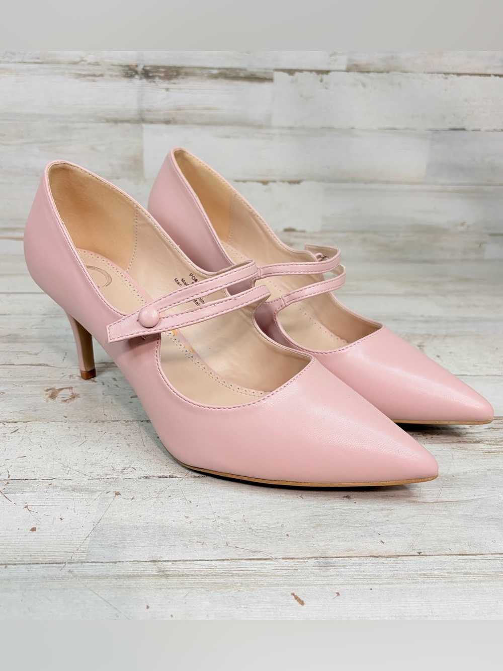 Journee Collection Women's Sidney Blush Pumps Women's Shoes sz 10 Pink